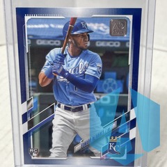 2021 Topps Series 1 Royal Blue Edward Olivares RC #32